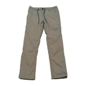 686 Everywhere Merino Wool Lined Pants Men 30x30 (29 Actual) Slim Fit Brown